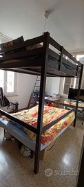 Letto a soppalco una piazza e mezza Ikea "Stora"