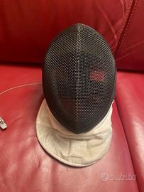Maschera da fioretto FWF M con cavo