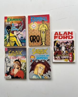 N5 Fumetti Magnus Kriminal Satanik Alan Ford