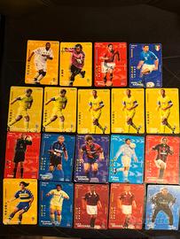 Lotto 19 carte Football Champions 2002-03