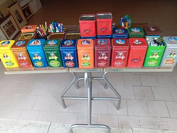 collezione di barattoli Immergas e cravatte