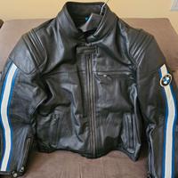Bmw Giacca Pelle nuova Moto con protezioni tg XL