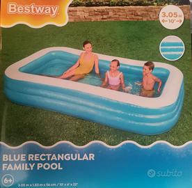 piscina gonfiabile completa nuova imballata