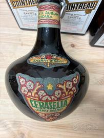 Selezione bottiglie vintage da collezione