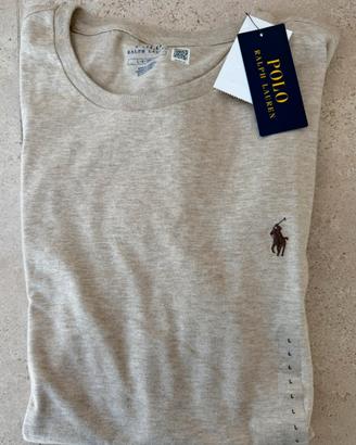 T-shirt Polo Ralph Lauren beige nuova L