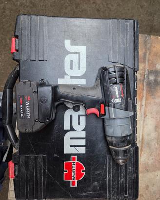 trapano avvitatore wurth 18 volt