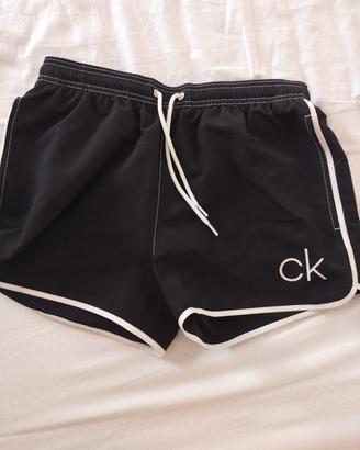 costume da bagno Calvin Klein nero 