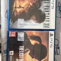 THE LAST OFUS PARTE 1 & FINAL FANTASY  XVI PS5