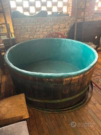 MINI PISCINA DI LUSSO REALIZZATA IN ANTICA BOTTE