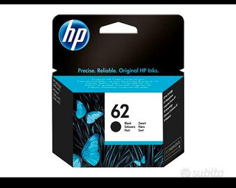  8 cartucce HP 62 colore nero