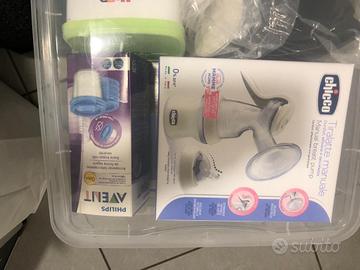 Chicco Tiralatte Manuale + extra biberon