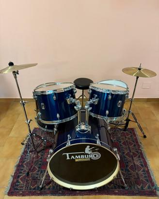 Batteria Tamburo T5 completa pronta all’uso