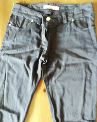 Jeans donna leggeri marrone scuro 