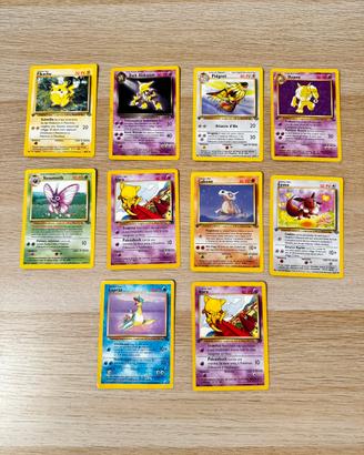 Carte Pokemon 1a Edizione