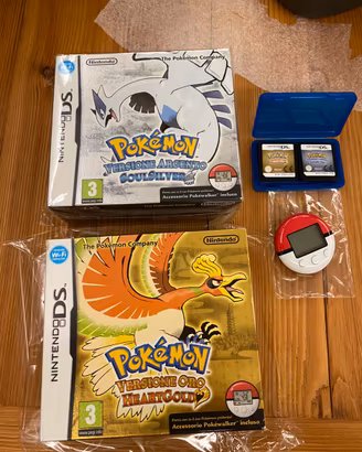 Pokemon soul silver e heart gold SoloCosegnaMano