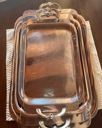 Vassoi inox melloni