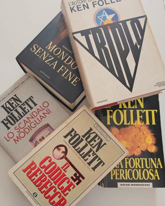 5 romanzi di Ken Follet - solo 7€