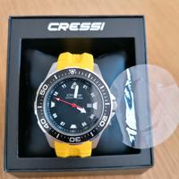 OROLOGIO CRESSI MANTA Nero / Giallo – Unisex