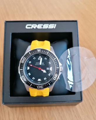 OROLOGIO CRESSI MANTA Nero / Giallo – Unisex
