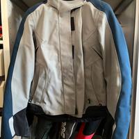 Giacca da moto BMW StreetGuard donna (blu/grigio)