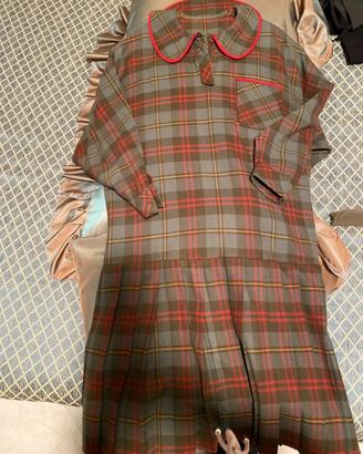 Tg 42 insolito vestito tartan  lana scozzese