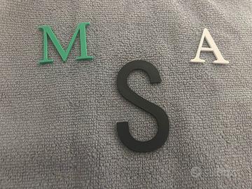 Lettere 3D personalizzate in PLA