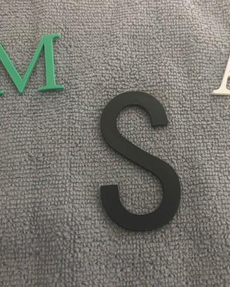 Lettere 3D personalizzate in PLA