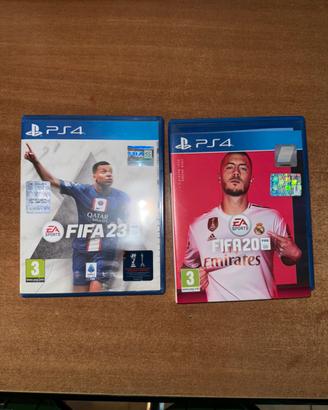 Fifa 20 e Fifa 23 ps4
