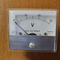 Voltmetro BM 55 TL 30V Mega Elettronica nuovo