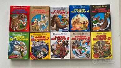 geronimo stilton viaggio nel tempo lotto 10 volumi