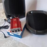 compatto sistema   multifunzione ampli. MOSFET