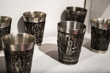 Servizio birra norreno medievale gotico