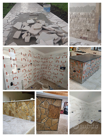 Operaio edile qualificato (muratore piastrellista