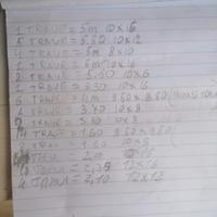 travi in legno (gazzebbo) 