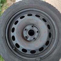 4 cerchi 16" in acciaio 5 fori Volkswagen ed Audi 