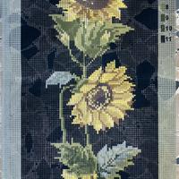 Quadro mezzopunto Girasole