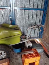 pompa e cisterna motocoltivatore