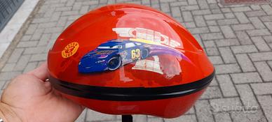 casco bici cars bambino