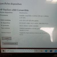 Hp Pavilion funzione anche touch screen