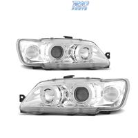 FARI PER PEUGEOT 306 93-97 ANGEL EYES FONDO CROMAT