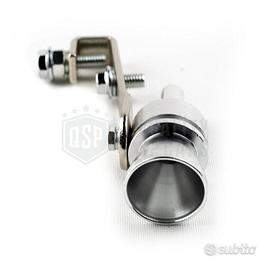 Fischietto Marmitta Auto Effetto Turbo - Alluminio Argento Per 1000-1600cc - Foto 6