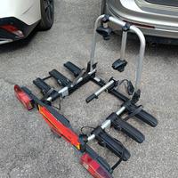 Portabiciclette da gancio traino 