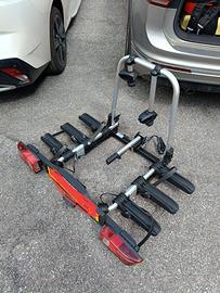 Portabiciclette da gancio traino 