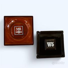 2 posacenere vintage pubblicitari