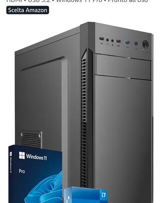 Computer con scrivania