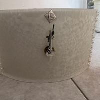 Orologio da appoggio in vetro