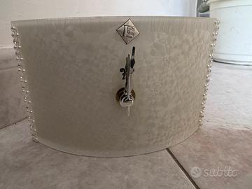 Orologio da appoggio in vetro