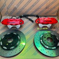 Kit Freni Brembo Rosso Originale 500 Abarth 305