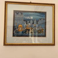 Pittura tradizionale indiana – corteo reale
