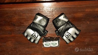 Guanti Mma Leone+fasce Green hills+corda